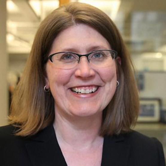 portrait of Angela Geiger of Autism Speaks