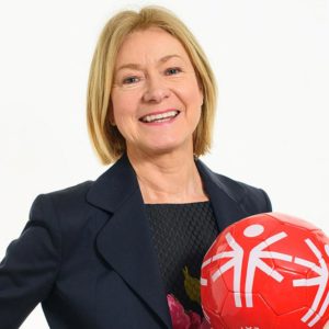 portrait of Mary Davis of Special Olympics
